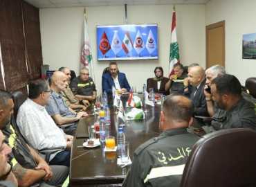 اتحاد بلديات الضاحية الجنوبية يستقبل مدير عام الدفاع المدني ويبحث تعزيز الجهوزية والتنسيق