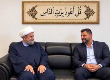 رئيس بلدية العباسية يزور المفتي حسن عبد الله ويبحث معه شؤون البلدة