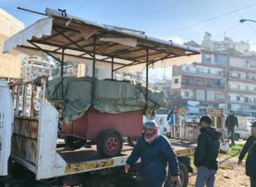 بلدية طرابلس تتابع حملتها الميدانية الهادفة إلى إزالة التعديات والمخالفات