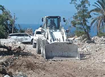 فتح الطرقات الداخلية في بلدة الناقورة بالتعاون مع الكتيبة الإيطالية 