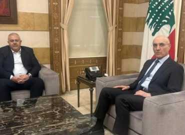 الحجار يبحث مع محافظ بيروت شؤون العاصمة وتداعيات النزوح