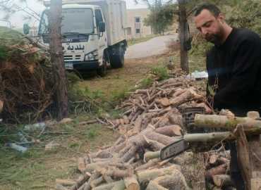 بلدية مزبود توزّع حصص حطب للعائلات المتعففة لدعمها خلال الشتاء