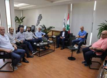 بلدية الخيام تبحث مع رئيس مجلس إدارة 