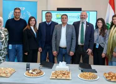 بلدية قب الياس توقع مع WFP اتفاقية مساعدة فنية لإنشاء وتشغيل منشأة لتسميد النفايات العضوية