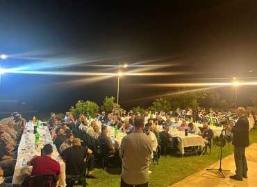 حزب الله يكرّم العاملين بالماكينة الانتخابية في بلدة الجية
