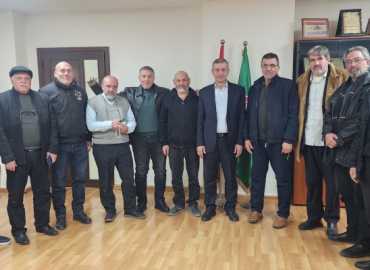 وفد من رابطة مخاتير قضاء النبطية يزور النائب هاني قبيسي