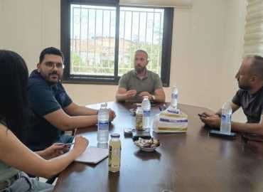 بلدية ميدون ولوسيا تبحث مع «WeWorld» معالجة مشكلة النفايات