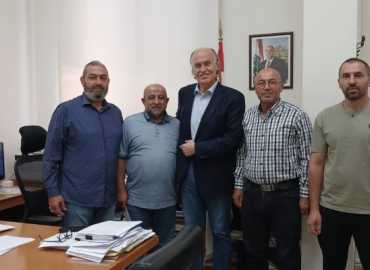 وفد من بلدية مجدل سلم يزور نائب رئيس مجلس الإنماء والإعمار لبحث أولويات البلدة الإنمائية