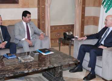 وزير الداخلية يبحث دعم البلديات والأجهزة الأمنية مع UNOPS