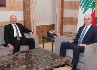 وزير الداخلية يبحث مع رئيس اتحاد بلديات المنية شؤونًا إنمائية وبلدية