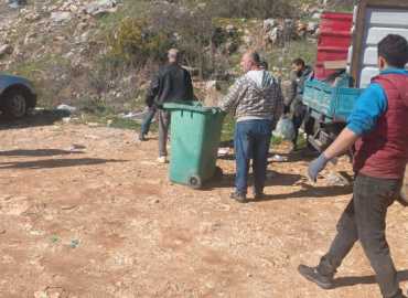 بلدية مدينة النبطية تُنظف قصر العدل لضمان بيئة عمل نظيفة وصحية