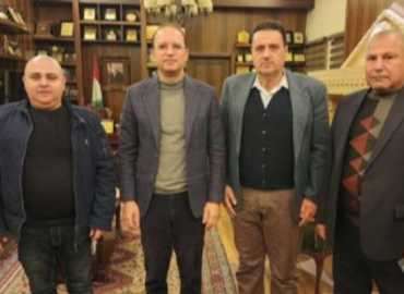 وفد نقابة عمال ومستخدمي البلديات بحث مع محافظ بعلبك في التحديات التي تواجه البلديات