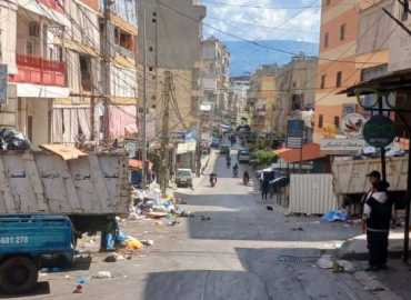 بلدية برج البراجنة تواصل أعمال رفع النفايات وفتح الطرقات عبر خلية الطوارئ