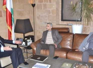 رئيس بلدية طرابلس ورئيس اتحاد بلديات الفيحاء يزوران الرئيس نجيب ميقاتي