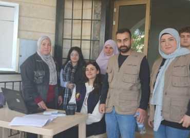 بلدية بقسطا توزّع 195 حصة غذائية للنازحين وتواصل جهودها الإغاثية