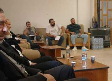 بلدية النبي شيث تبحث تعزيز التغذية بالمياه وإزالة التعديات على الشبكة