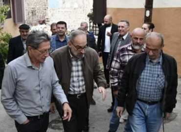 رئيس بلدية مدينة النبطية يرافق مجموعة من أبناء المدينة في زيارة تنسيقية إلى الجمعية الخيرية