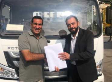 بلدية جبشيت تتسلّم آلية لجمع النفايات مقدّمة من مجلس الإنماء والإعمار