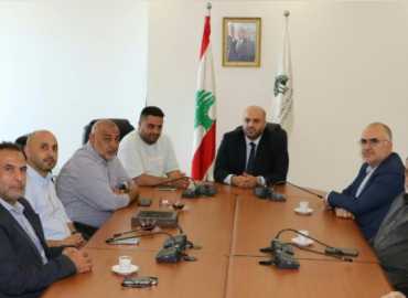 بلدية عيناثا تبحث مع وزير الصحة تعزيز التعاون وتثمّن دعم الوزارة للنازحين