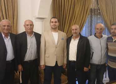 رابطة مخاتير شرقي بعلبك تهنّئ محافظ النبطية بتولّيه مهامه