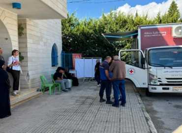 بلدية شقرا ودوبيه تستضيف عيادة طبية متنقلة بالتعاون مع الصليب الأحمر الدولي ووزارة الصحة