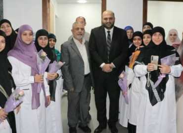 وزير الصحة يرعى إعادة افتتاح مركز دار الحوراء بعد تأهيله من أضرار العدوان الإسرائيلي
