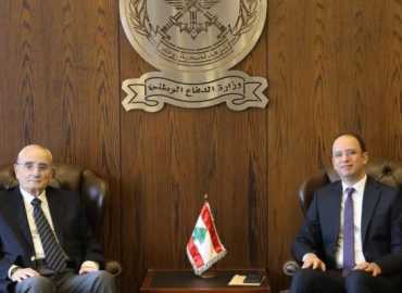 محافظ بعلبك الهرمل يبحث مع وزير الدفاع الأوضاع العامة والتحديات الراهنة