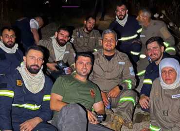اتحاد بلديات الجومة يشارك في إخماد حريق حيزوق ودير جنين بالتعاون مع الدفاع المدني