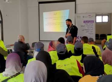 بلدية صير الغربية تقيم نشاط توعوي حول مخاطر الألغام والقنابل العنقودية
