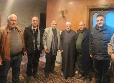 مخاتير بعلبك يزورون المفتي خالد الصلح مهنّئين بعودته من أداء فريضة العمرة