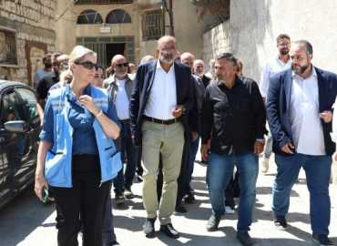 اتحاد بلديات بنت جبيل يعرض أولويات التعافي وإعادة الإعمار أمام وفد أممي