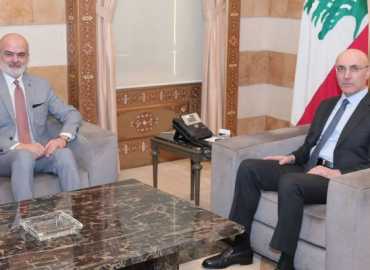 الحجار يبحث مع رئيس اتحاد بلديات بشري شؤون القضاء ويؤكد متابعة ملفات السلامة العامة
