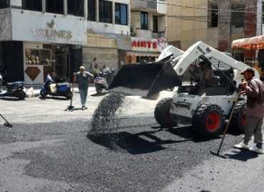 اتحاد بلديات الضاحية الجنوبية ينفّذ أعمال تعبيد ضمن نطاق بلدية حارة حريك
