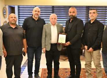 بلدية معروب تكرّم رئيس مجلس الجنوب وتبحث تنفيذ مشروع لتعميق بئر ارتوازي