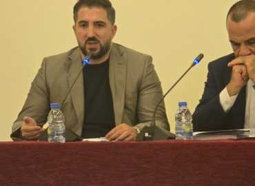 جلسة عمل إنمائية لرؤساء بلديات جبل لبنان والشمال بدعوة من العمل البلدي في حزب الله ومكتب البلديات في حركة أمل