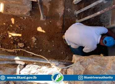 مصلحة الليطاني تواصل تأهيل منشآت سد القرعون المتضررة جراء العدوان الإسرائيلي