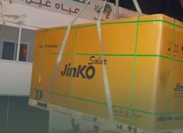 بلدية الحلوسية تُباشر تركيب ألواح طاقة شمسية لدعم تشغيل بئر المياه الارتوازي