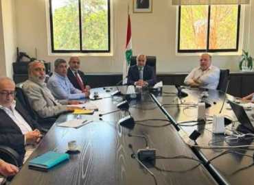 بلدية جب جنين تبحث مع مجلس الإنماء والإعمار ملفات المياه والصرف الصحي والنفايات