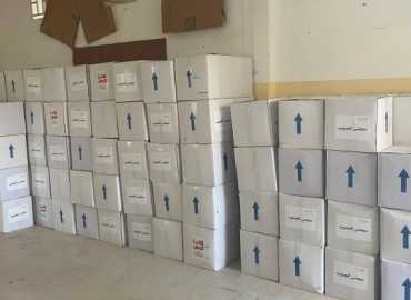 بلدية قلاويه توزّع 230 حصة غذائية مقدمة من مجلس الجنوب