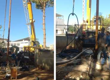 تركيب مجموعة جديدة لضخ المياه ببلدة كامد اللوز