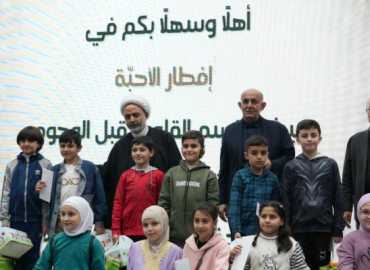 مشاركة بلدية الخيام في إفطار خيري للأيتام في مجمع دوحة المبرّات