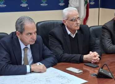 لقاء بلدي مع وزير الطاقة لبحث مشروع الصرف الصحي في البترون