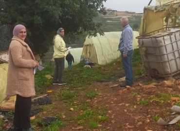 بلدية بريقع تتابع ملف تعويضات مزارعي الخيم البلاستيكية… وكشف ميداني لوزارة الزراعة