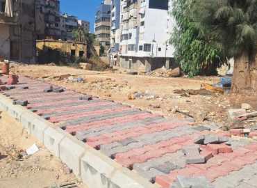 اتحاد بلديات الضاحية الجنوبية يستكمل مشروع البنى التحتية في المريجة تمهيدًا لتعييد الطريق