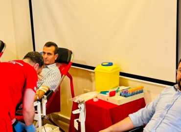 اتحاد بلديات جرد القيطع ينظم حملة للتبرع بالدم بمشاركة فريق المستجيب الأول
