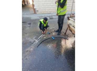 قسم المياه في بلدية برج البراجنة يواصل إصلاح الأعطال على الشبكة