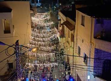 بلدية ددة - الكورة تحتفل بإضاءة زينة شهر رمضان في أجواء جامعة