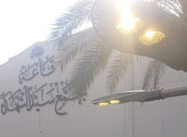 بلدية برج البراجنة تعزز الإنارة داخل مجمع سيد الشهداء (ع)