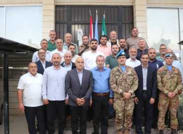 اتحاد بلديات قضاء صور ورؤساء 20 بلدية يدعون إلى استمرار عمل «اليونيفيل» خلال لقاء تشاوري مع قيادتها