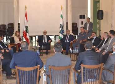 وزير الداخلية والبلديات يزور بلدية طرابلس : تأكيد على تعزيز التعاون ودعم مشاريع البلدية التنموية